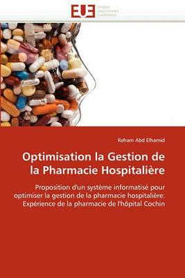 Optimisation La Gestion de la Pharmacie Hospitali re - Elhamid-R - cover