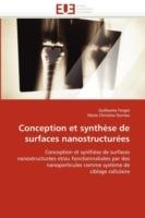 Conception Et Synth se de Surfaces Nanostructur es - Collectif - cover