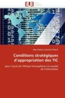 Conditions Strat giques d''appropriation Des Tic - Mbiock-O - cover