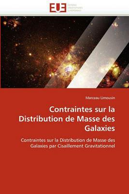 Contraintes Sur La Distribution de Masse Des Galaxies - Limousin-M - cover