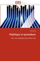 Po  tique Et Proc dure - Bout-E - cover