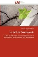 Le D fi de l'Autonomie - de Paula-M - cover
