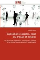 Cotisations Sociales, Co t Du Travail Et Emploi - Dieng-S - cover