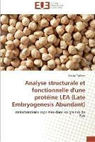 Analyse structurale et fonctionnelle d'une proteine lea (late embryogenesis abundant) - Tolleter-D - cover