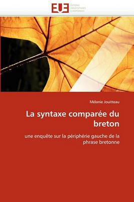 La Syntaxe Compar e Du Breton - Jouitteau-M - cover
