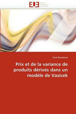Prix Et de la Variance de Produits D riv s Dans Un Mod le de Vasicek - Ramdenee-V - cover