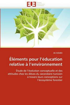 l ments Pour L  ducation Relative   L Environnement - Hamdi-A - cover