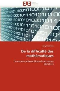 de la Difficult  Des Math matiques - Oumraou-L - cover