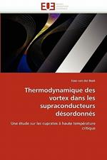 Thermodynamique Des Vortex Dans Les Supraconducteurs D sordonn s