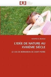 L'Id e de Nature Au Xviii me Si cle - El Bejaoui-M - cover