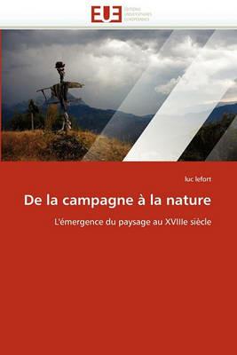 de la Campagne   La Nature - Lefort-L - cover