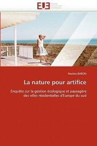 La Nature Pour Artifice - Baron-N - cover