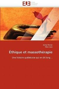 thique Et Massoth rapie - Sans Auteur - cover