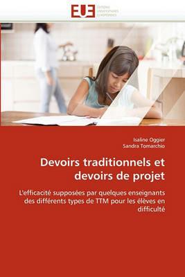 Devoirs Traditionnels Et Devoirs de Projet - Collectif - cover