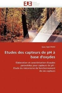 Etudes Des Capteurs de PH   Base d''oxydes - Pham-Q - cover