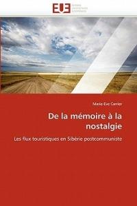 de la M moire   La Nostalgie - Carrier-M - cover