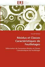 R sidus Et Classes Caract ristiques de Feuilletages