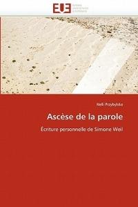 Ascèse de la parole - Przybylska-N - cover