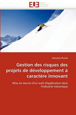 Gestion Des Risques Des Projets de D veloppement   Caract re Innovant - Picand-S - cover