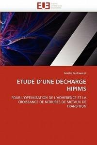Etude d''une Decharge Hipims - Guillaumot-A - cover