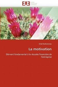 La Motivation - Deshommes-O - cover