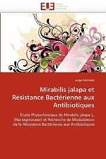 Mirabilis Jalapa Et R sistance Bact rienne Aux Antibiotiques