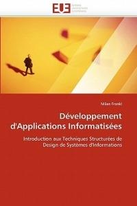 D veloppement d''applications Informatis es - Frankl-M - cover