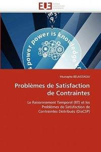 Probl mes de Satisfaction de Contraintes - Belaissaoui-M - cover