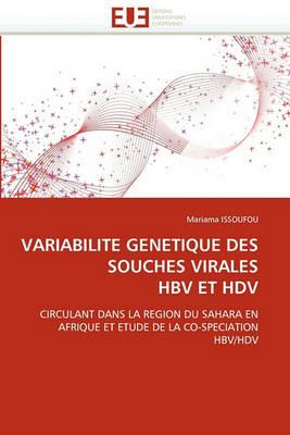 Variabilite Genetique Des Souches Virales Hbv Et Hdv - Issoufou-M - cover
