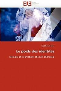 Le Poids Des Identit s - Dervin (Dir )-F - cover