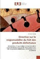 Directive sur la responsabilite du fait des produits defectueux - Rideau-A - cover