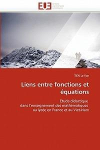 Liens Entre Fonctions Et  quations - Le Van-T - cover