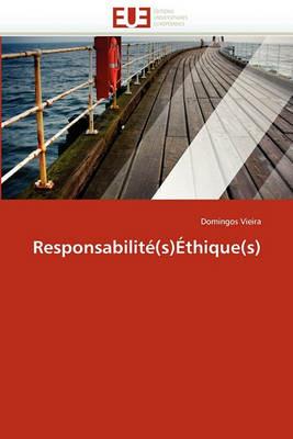 Responsabilit (s) thique(s) - Vieira-D - cover