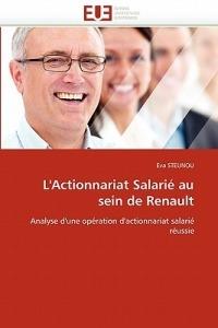 L''actionnariat Salari  Au Sein de Renault - Steunou-E - cover