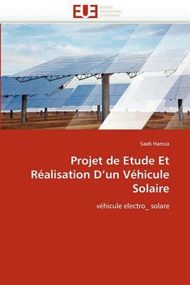 Projet de Etude Et R alisation D Un V hicule Solaire - Hamza-S - cover