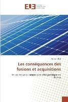Les consequences des fusions et acquisitions - Sbai-H - cover