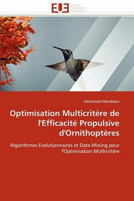 Optimisation Multicrit re de l''efficacit  Propulsive d''ornithopt res - Hamdaoui-M - cover