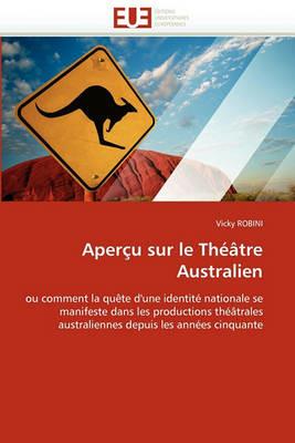 Aper u Sur Le Th  tre Australien - Robini-V - cover