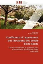 Coefficients d''ajustement Des Lactations Des Brebis Sicilo-Sarde