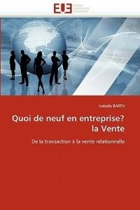 Quoi de Neuf En Entreprise? La Vente - Barth-I - cover