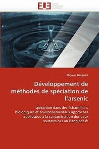 D veloppement de M thodes de Sp ciation de l''arsenic - Bacquart-T - cover
