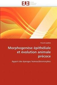 Morphogen se  pith liale Et  volution Animale Pr coce - Lapebie-P - cover