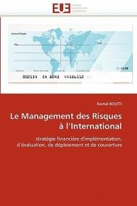 Le Management Des Risques   l''international - Boutti-R - cover