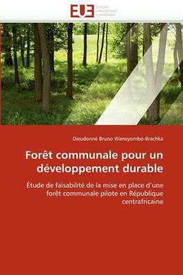 For t Communale Pour Un D veloppement Durable - Waneyombo-Brachka-D - cover