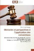 Obstacles et perspectives a l application des conventions - Jeugue Doungue-M - cover