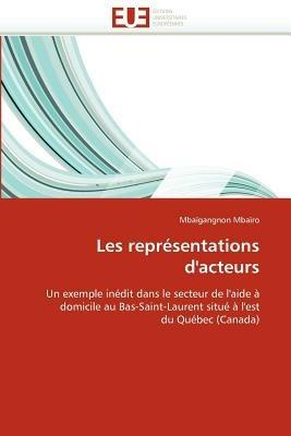 Les Repr sentations d''acteurs - Mbairo-M - cover