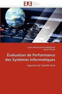 valuation de Performance Des Syst mes Informatiques - Collectif - cover
