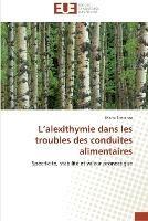 L alexithymie dans les troubles des conduites alimentaires - Speranza-M - cover