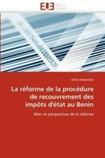 La R forme de la Proc dure de Recouvrement Des Imp ts d'' tat Au Benin