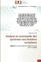 Analyse et commande des systemes non lineaires complexes